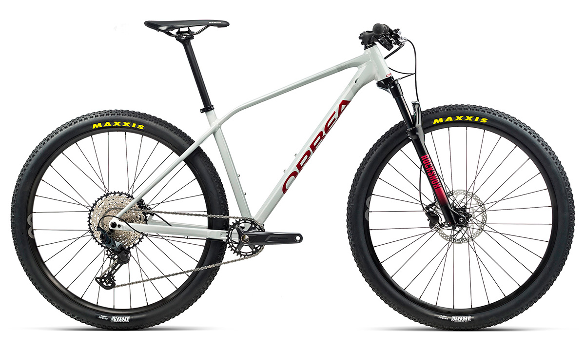 Фотографія Велосипед гірський Orbea Alma 29" H20 2021, розмір L, Біло-червоний 